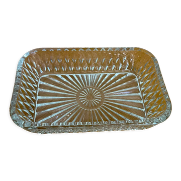 Vintage glass dish 1960