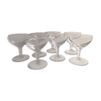 Verres anciens soufflés