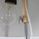 Lampadaire champignon Napako avec abat-jour réglable en hauteur, Tchécoslovaquie 1970