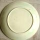 6 plates in slip decoration of roses earthenware of Onnaing