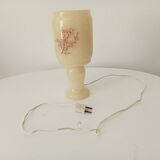 Italian marble table lamp 60s/70s