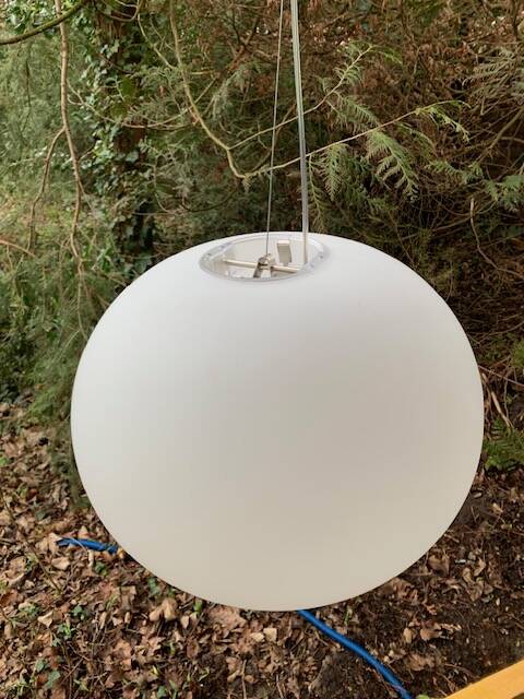 Glo-ball s2 suspension large model by jasper morrison for flos