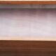 Vintage golden oak chest of drawers with 4 spindle feet from the 1950s