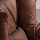 Patinated leather armchair by Gerard van den Berg for Montis, Netherlands, 1970s
