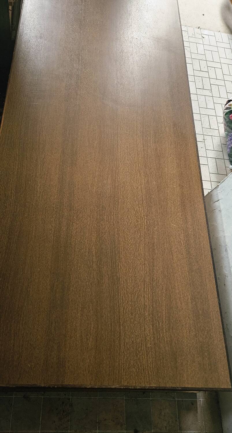 Large vintage 1970s bistro table