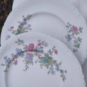 4 dessert plates Pontesa Porcelain Royal of Spain