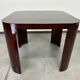 Table basse art déco en acajou par Otto Prutscher