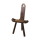Brutalist tripod chair