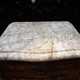 Bedside style louis XV marquetry