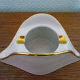 Napoleon bicorne ashtray in luxury porcelain and gilding
