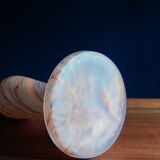 Art Nouveau vase in frosted glass paste