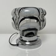 Side lamp Chromed metal and blown glass Murano Italy circa 1970