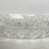 Glass compartment dish