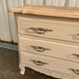 Dresser style Louis XV old painted
