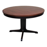 Vintage style BAUMANN table with Scandinavian central leg.