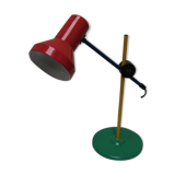 Desk lamp yellow red blue green