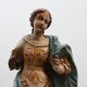 French 18th Century Religious Statue of the Virgin Mary on a cloud
