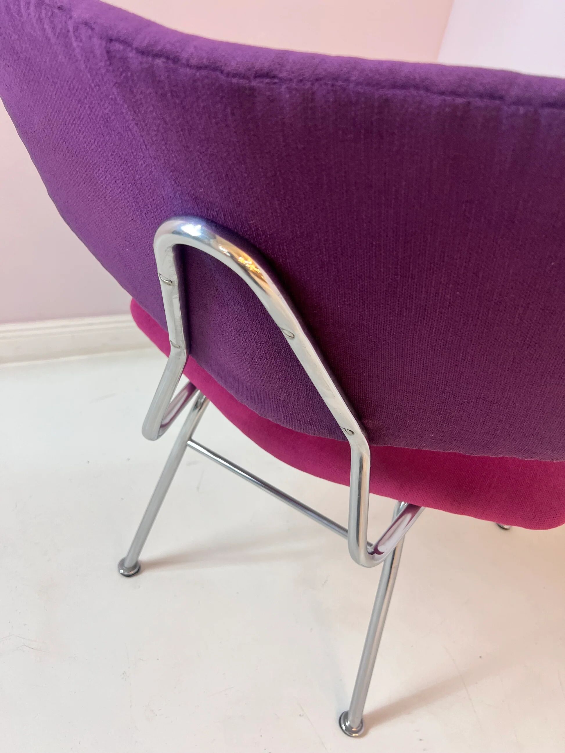 Vermund VL 135 armchair purple pink chrome