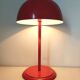 Castorama red mushroom lamp