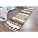 Vintage Turkish Oushak Handmade Cotton Beige Wool Runner Rug 71x275