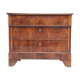 Commode Louis Philippe en loupe de noyer XIX°