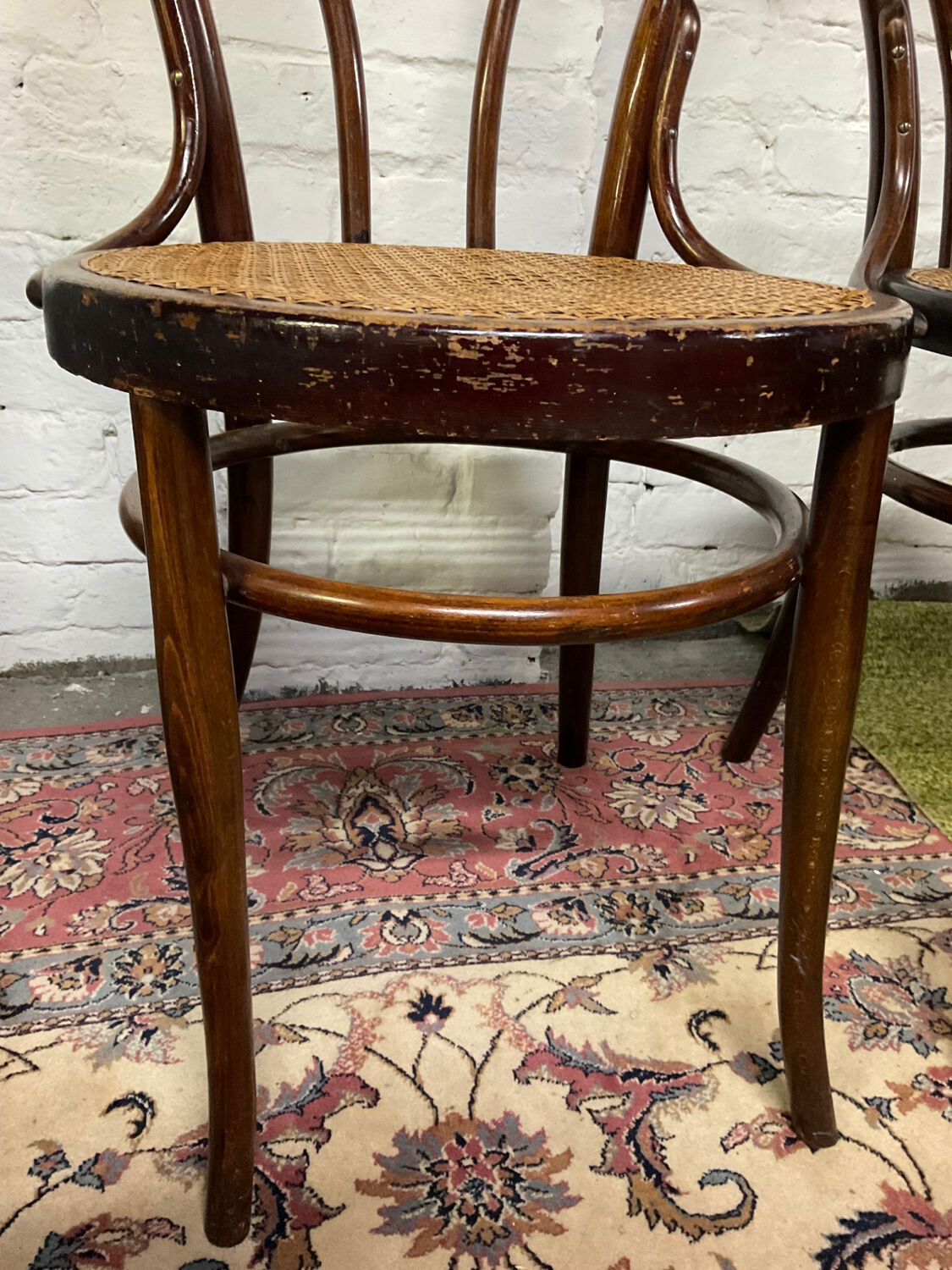 Pair of bistro chairs J&J Kohn early twentieth century