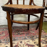 Pair of bistro chairs J&J Kohn early twentieth century