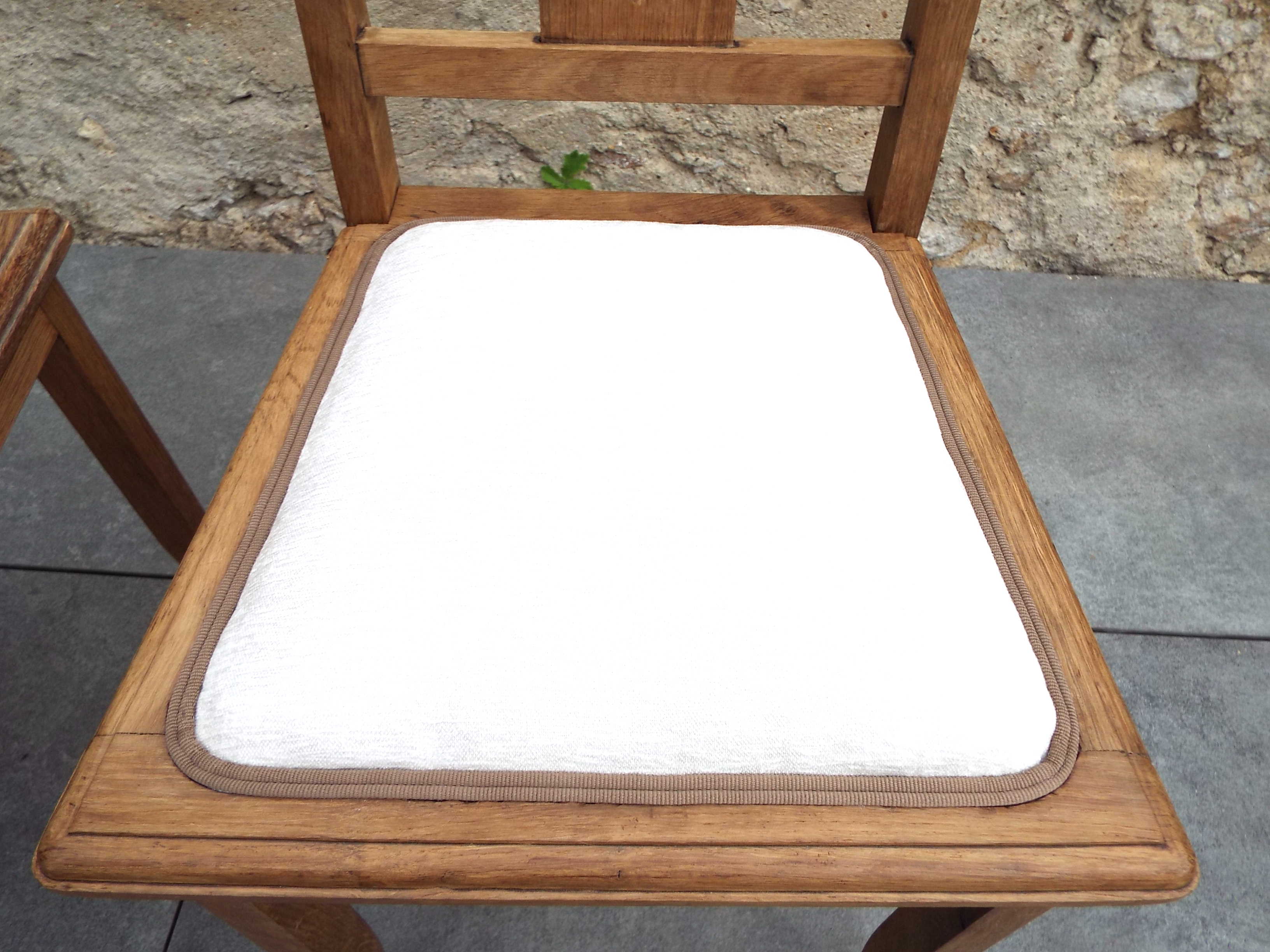 2 art deco style chairs