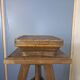 Antique Chinese woven bamboo basket with lid — 19th/20th century