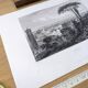 Gravure de Rome, 1841
