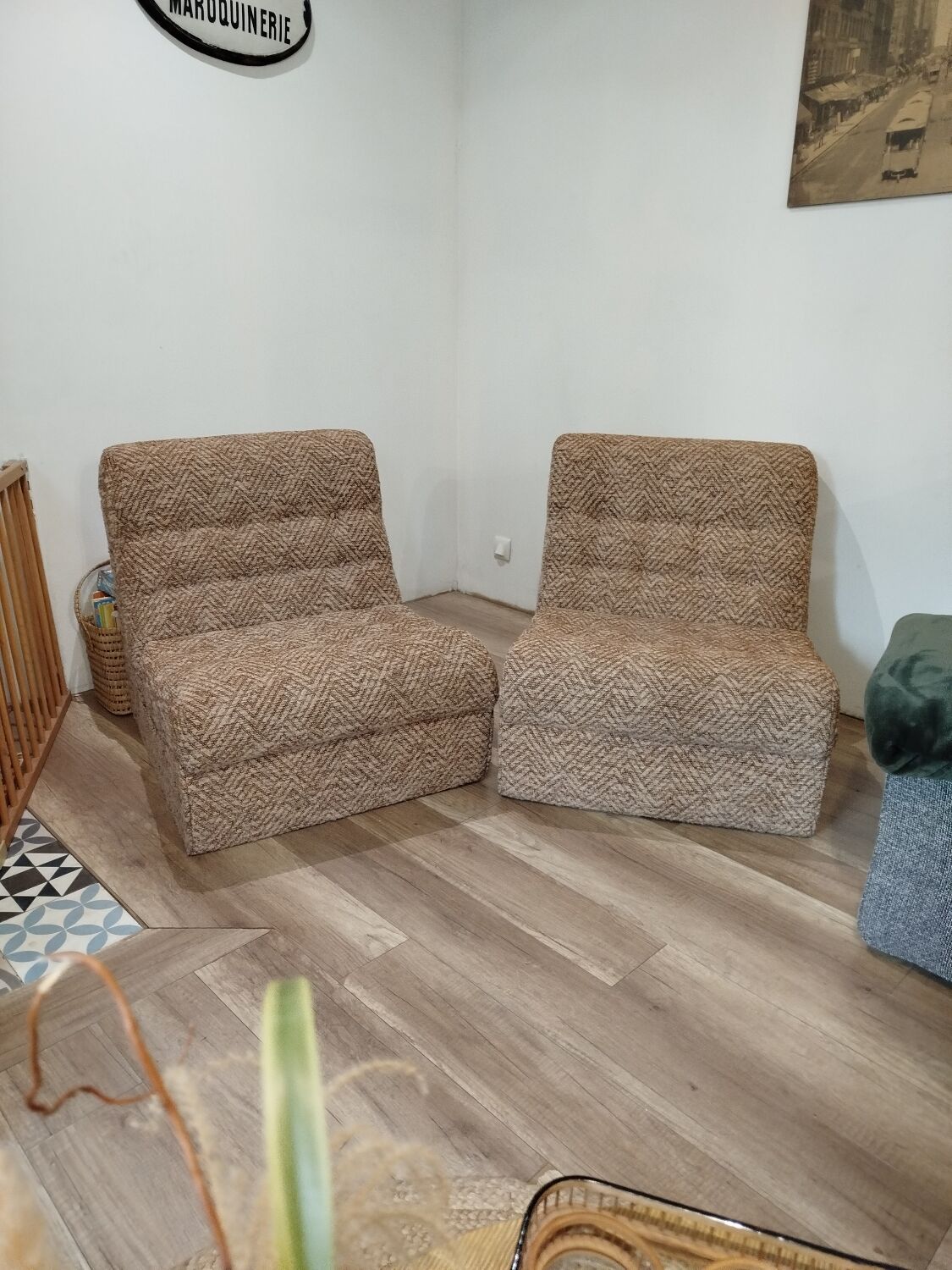 Chauffeuses années 70