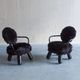 Pair of limited edition lounge chairs by Olivier De Schrijver for Ode’s Design