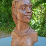 African bust Muaka Boma