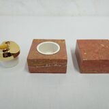 Briquet de table colibri London marbre
