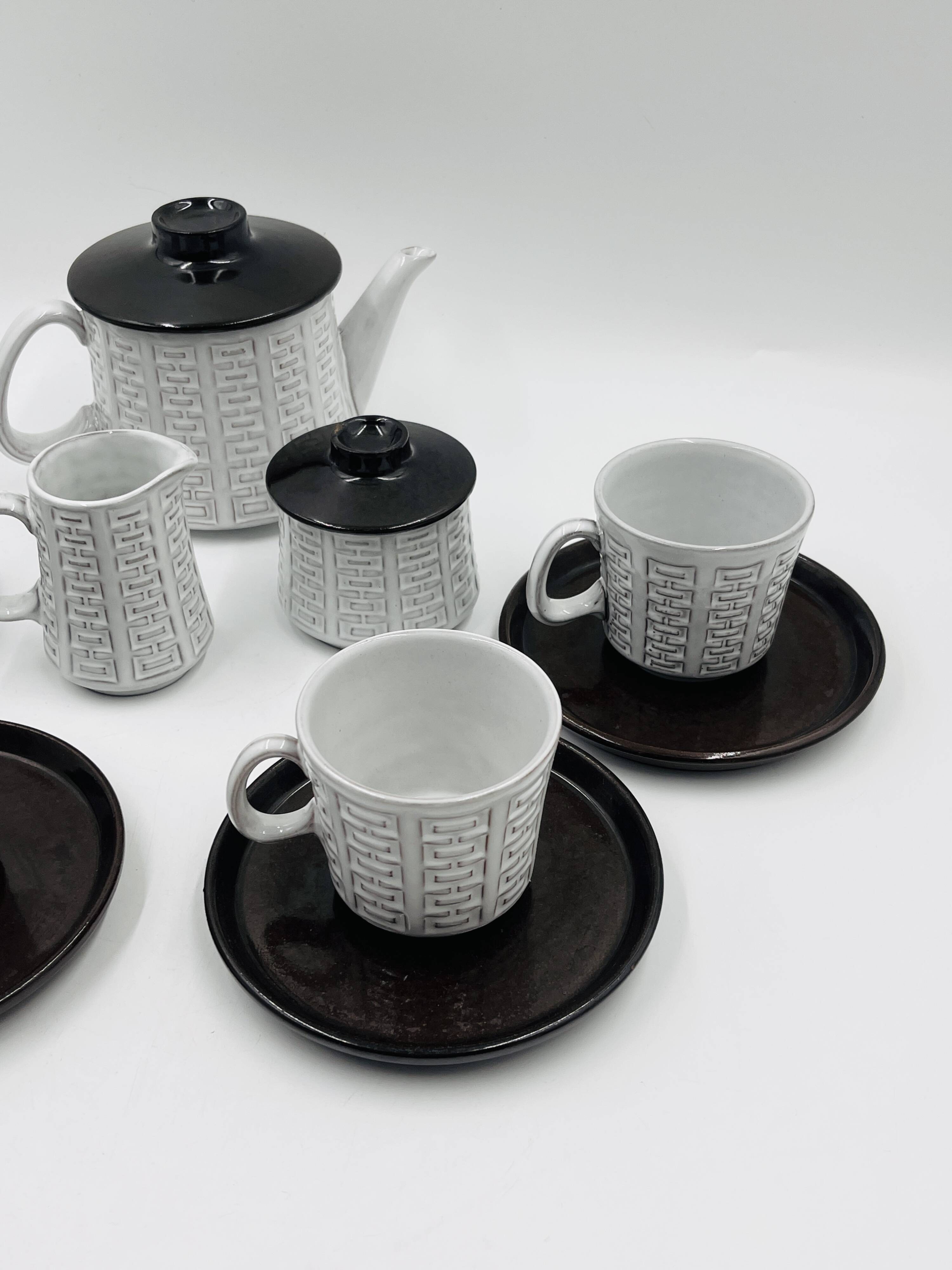 Ceramano Epsilon tea service by Karl Leutner