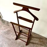 Dark wood valet