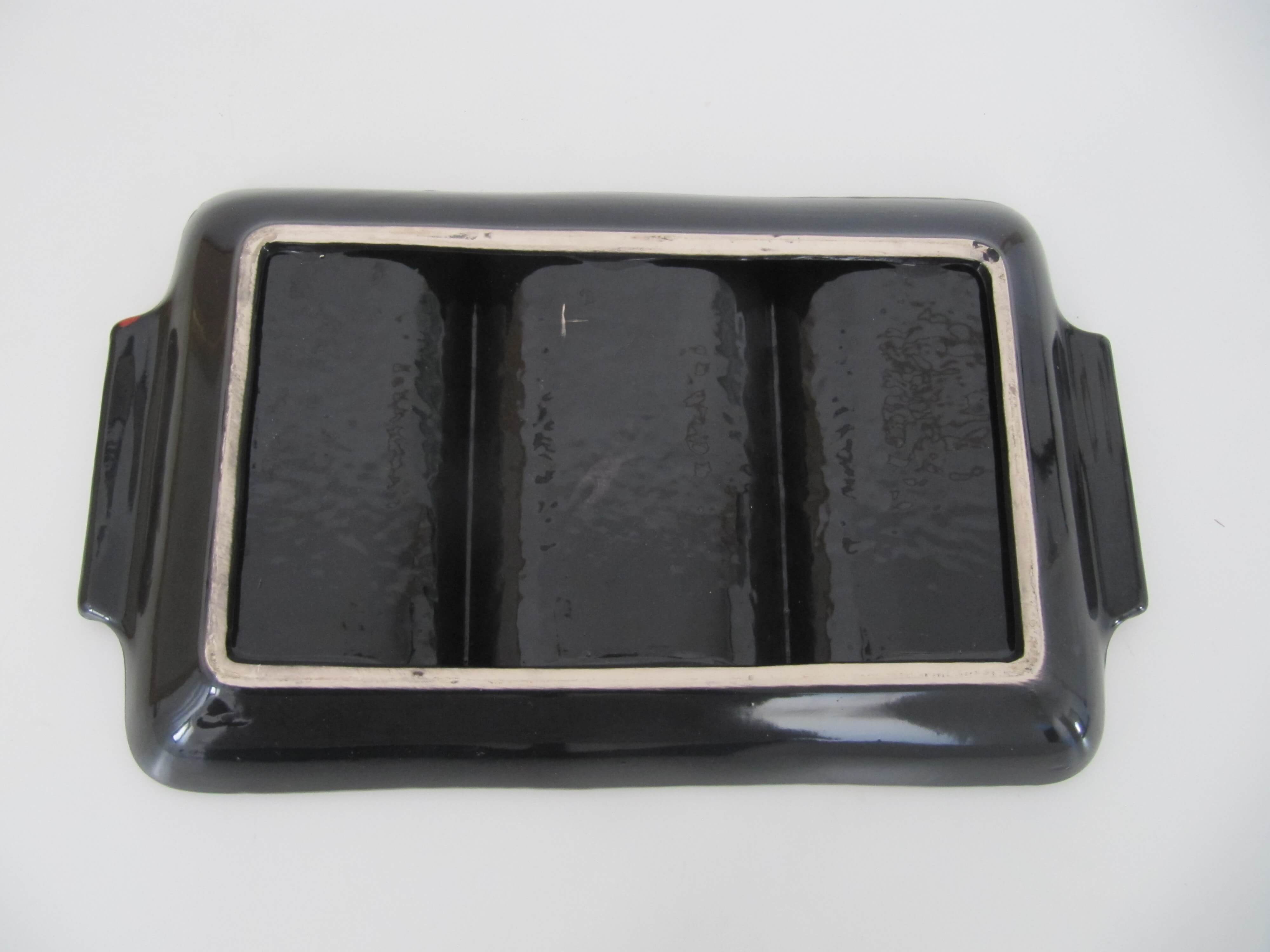 Vintage ceramic tray