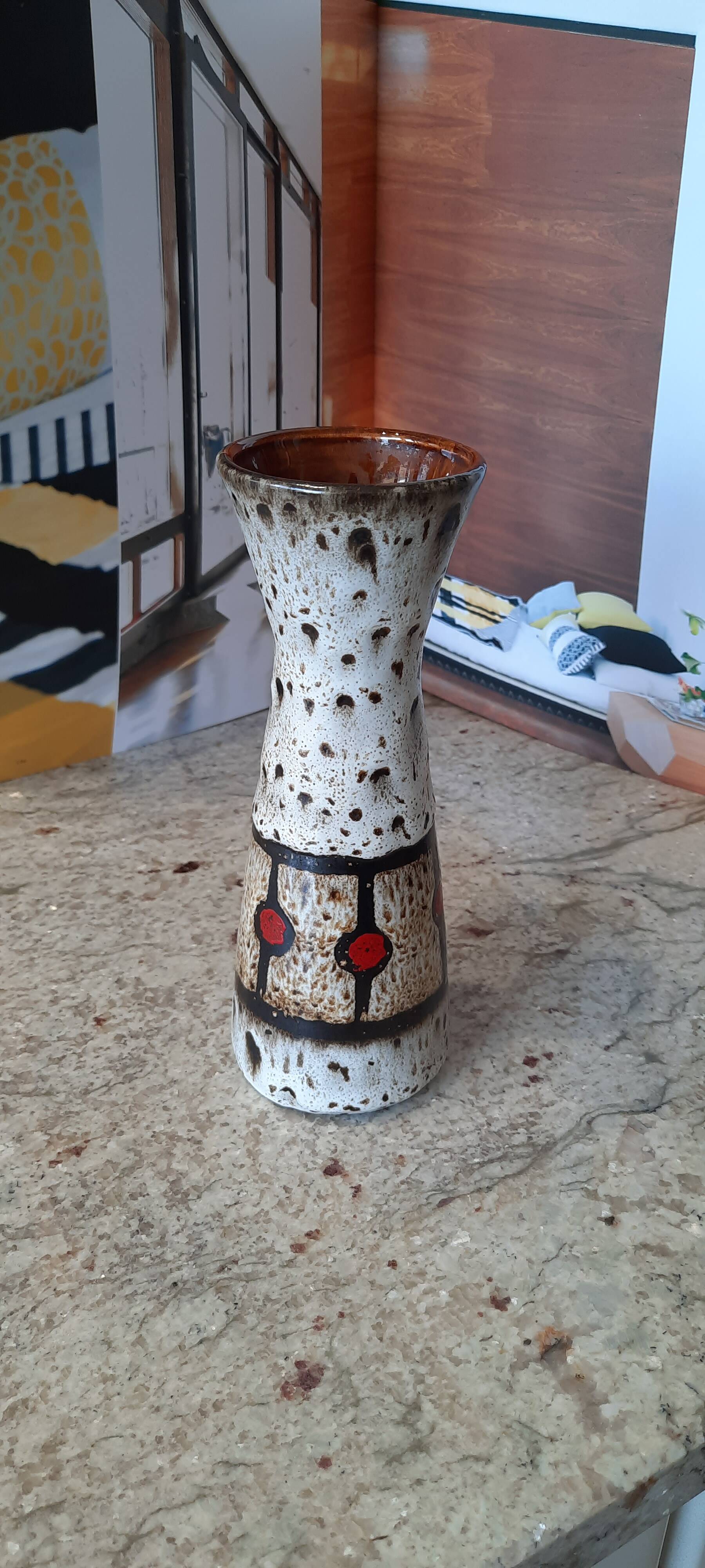 Ceramic vase Germany Numbered 50s/60s