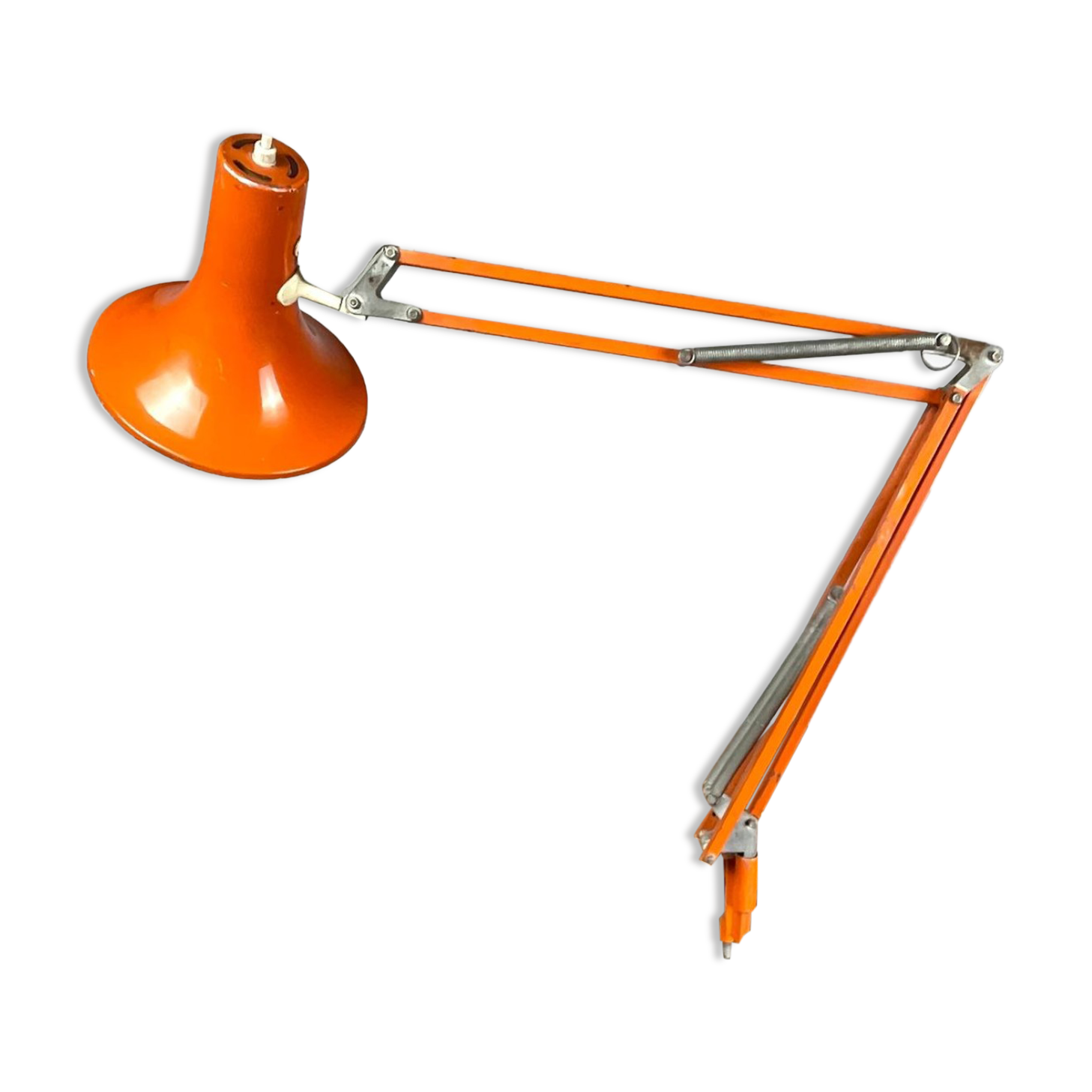 Articulated desk lamp 1970 orange
