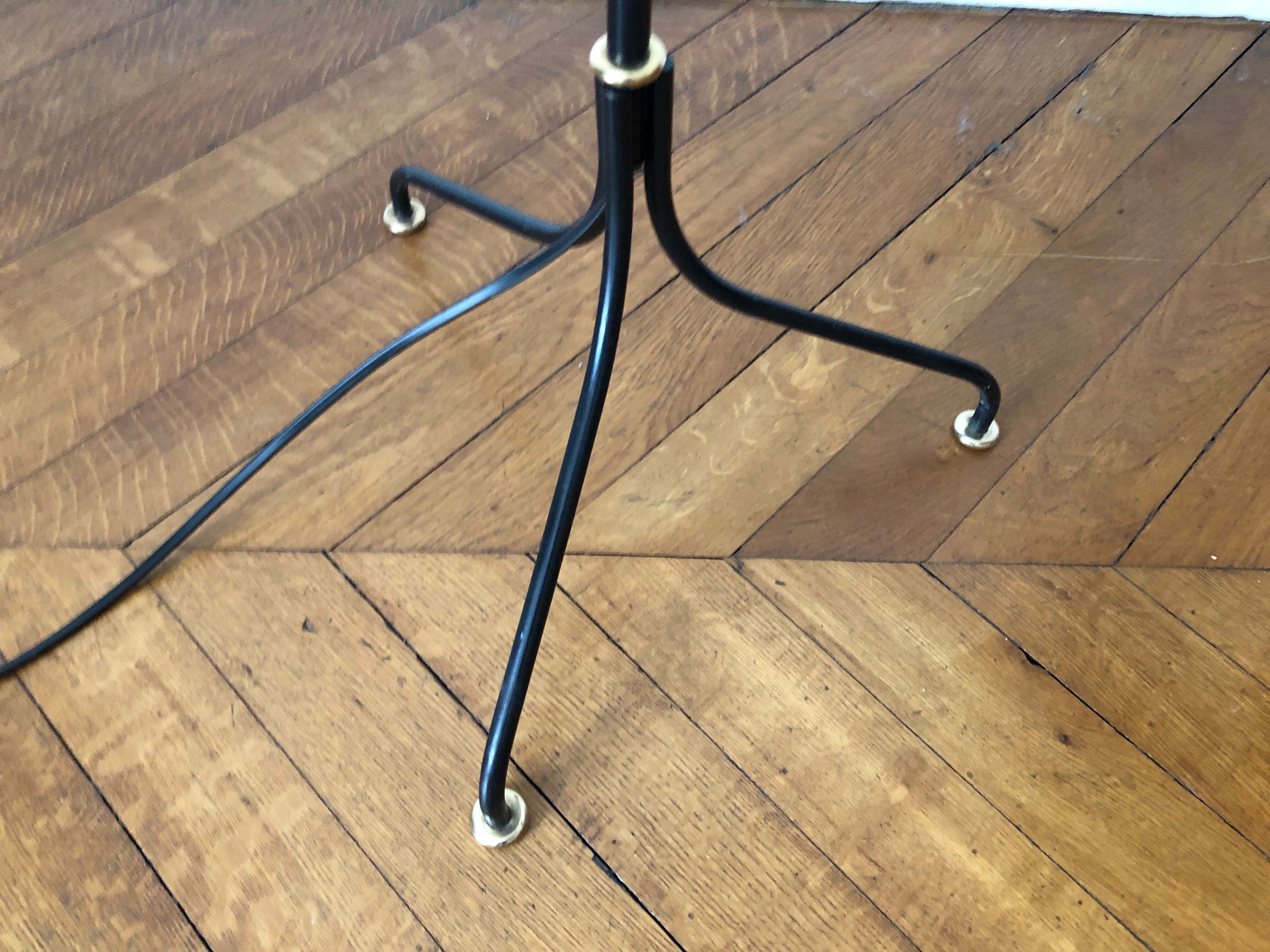 1960 tripod floor lamp - diabolo shade