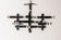 Metric chandelier by Gaetano Sciolari, Italy, 1970s