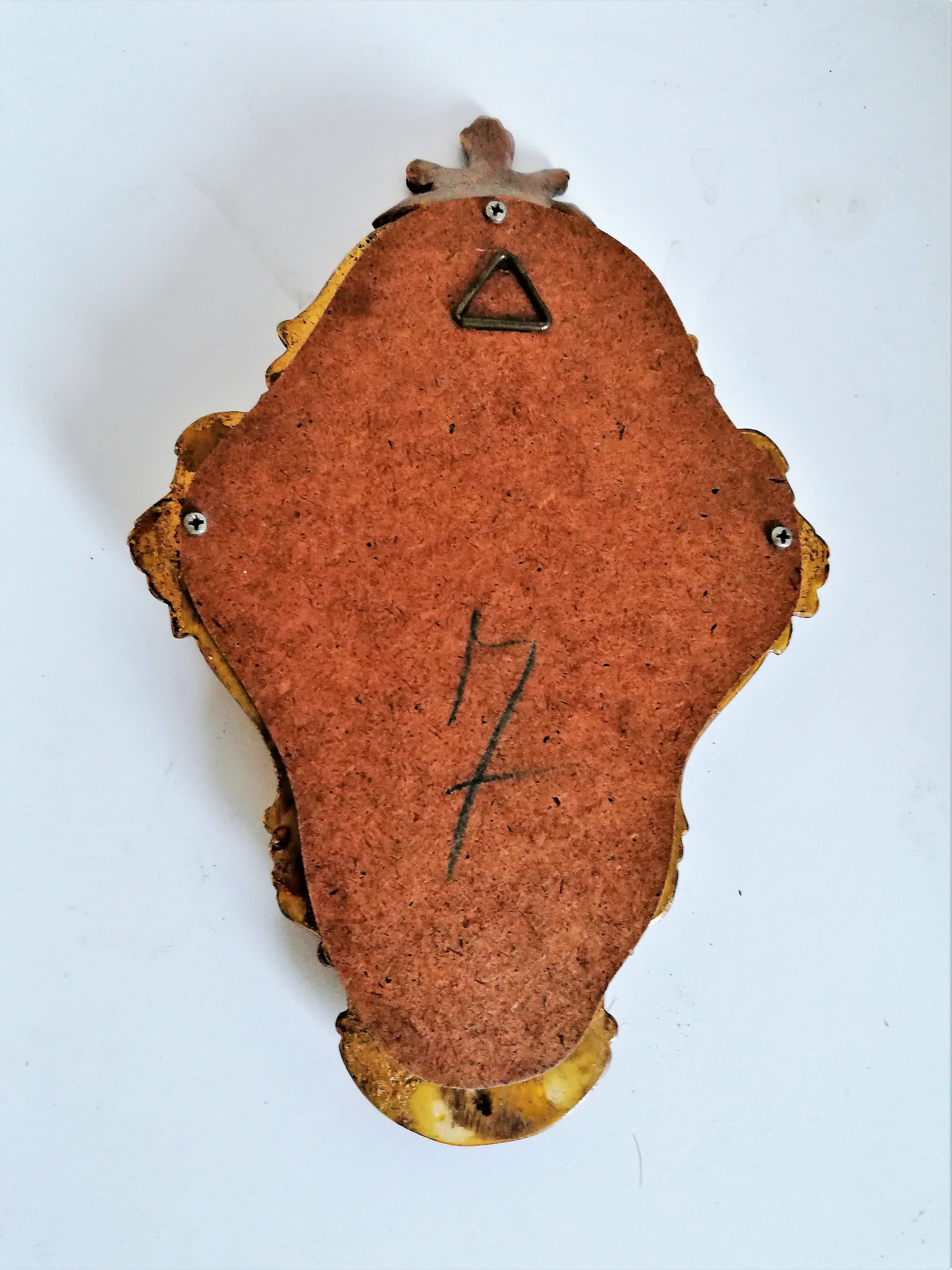 Rococo rococo mirror louis xv style 26x17cm