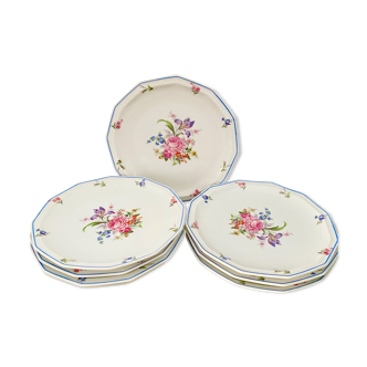 Flat plates limoges porcelain