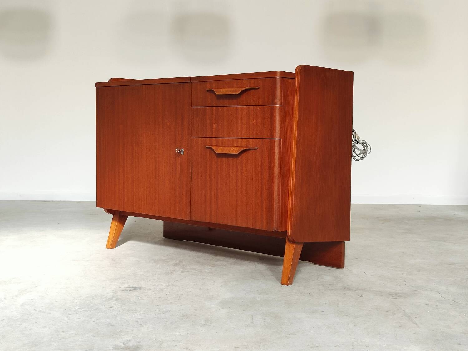 Low sideboard by Frantisek Jirak for Tatra Nabytok 1959