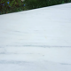 Marble and cast iron bistro table