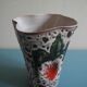 ceramic vase Vallauris fat lava vintage deco glazed ceramic vase 50s