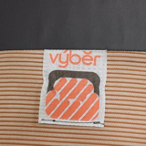 Armchair brown leather of Výber Republic Czech 1970 s