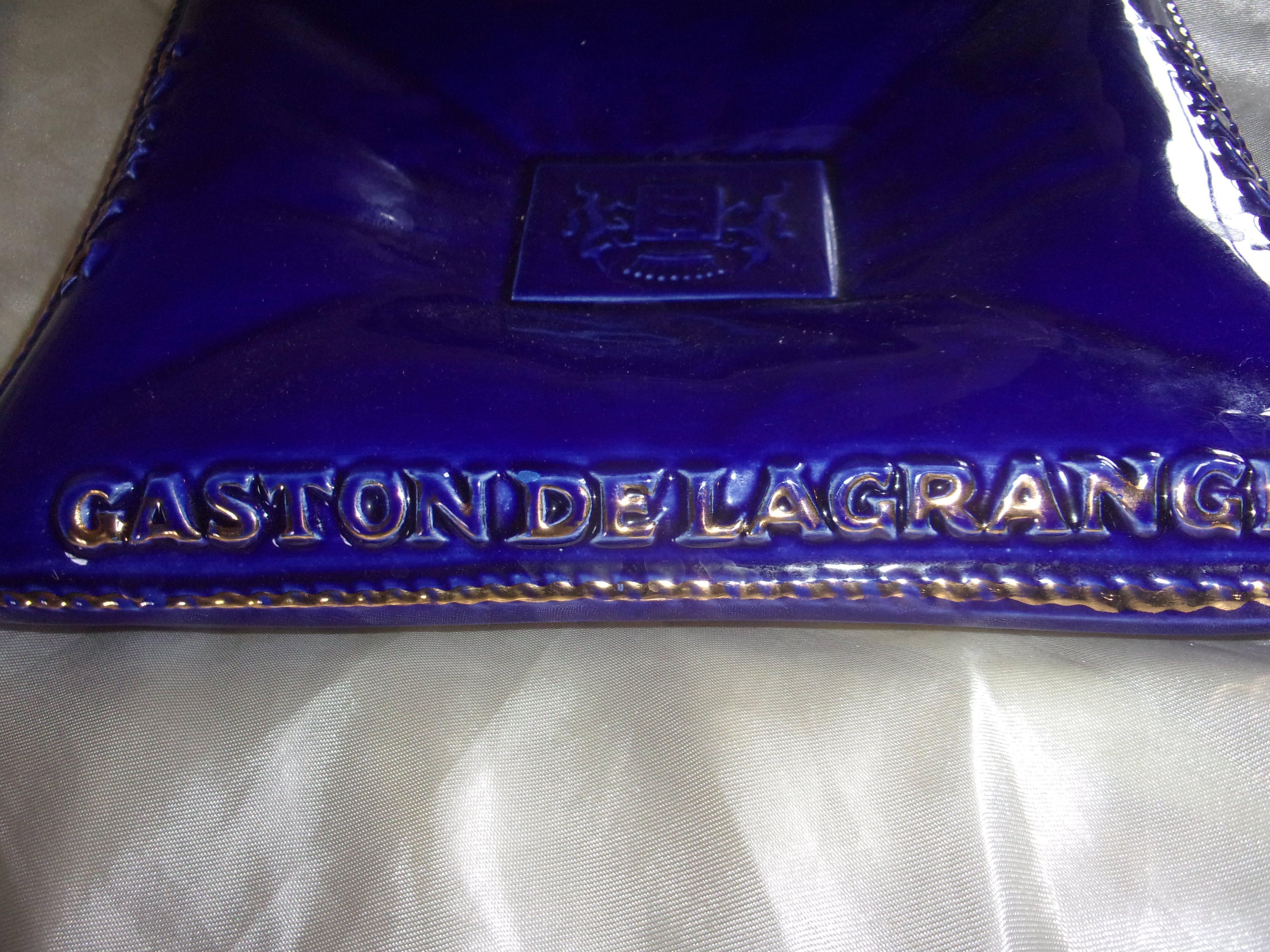 Cognac gaston delagrange advertising ashtray