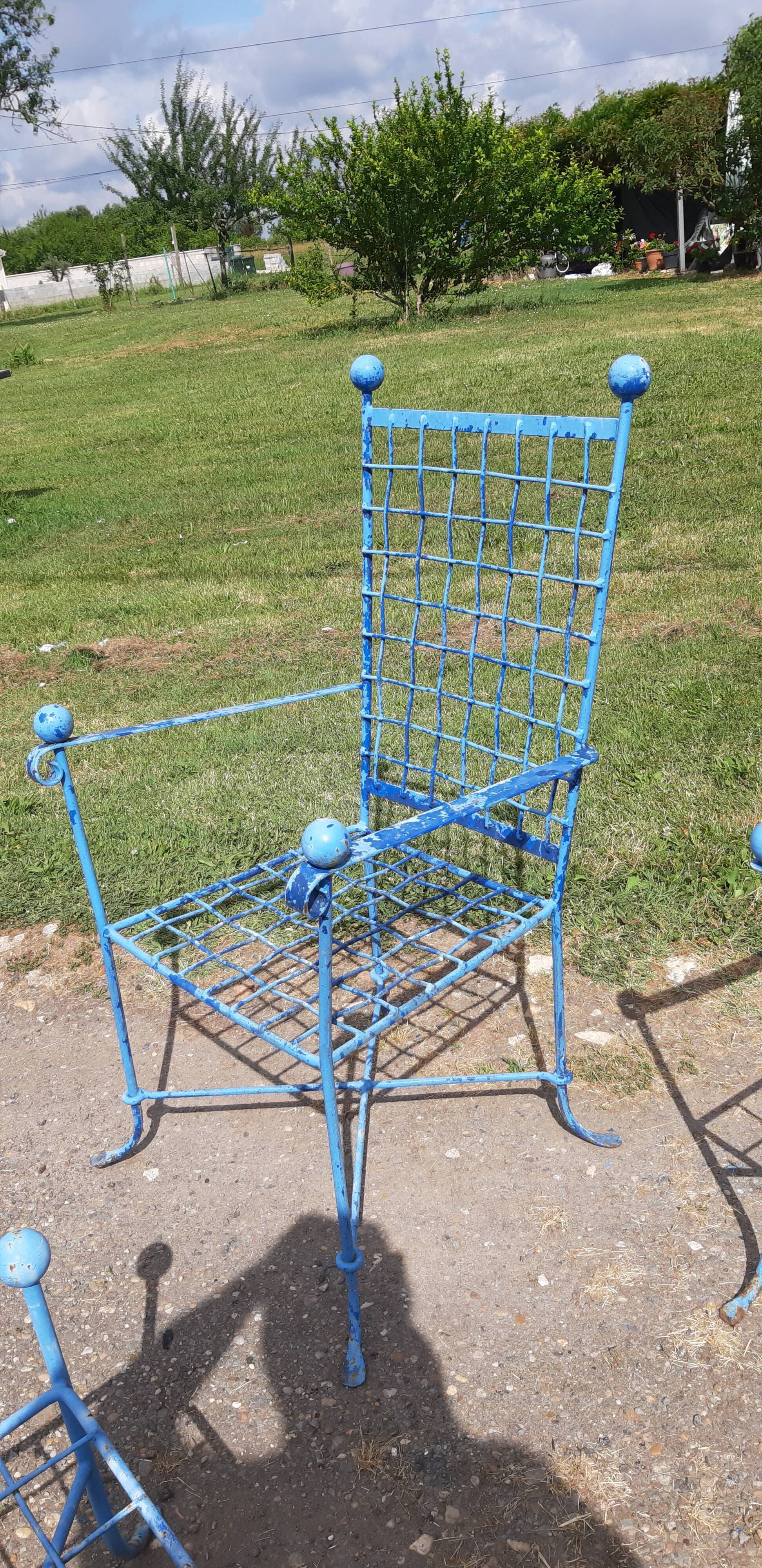 Forged Iron Garden Salon 1960