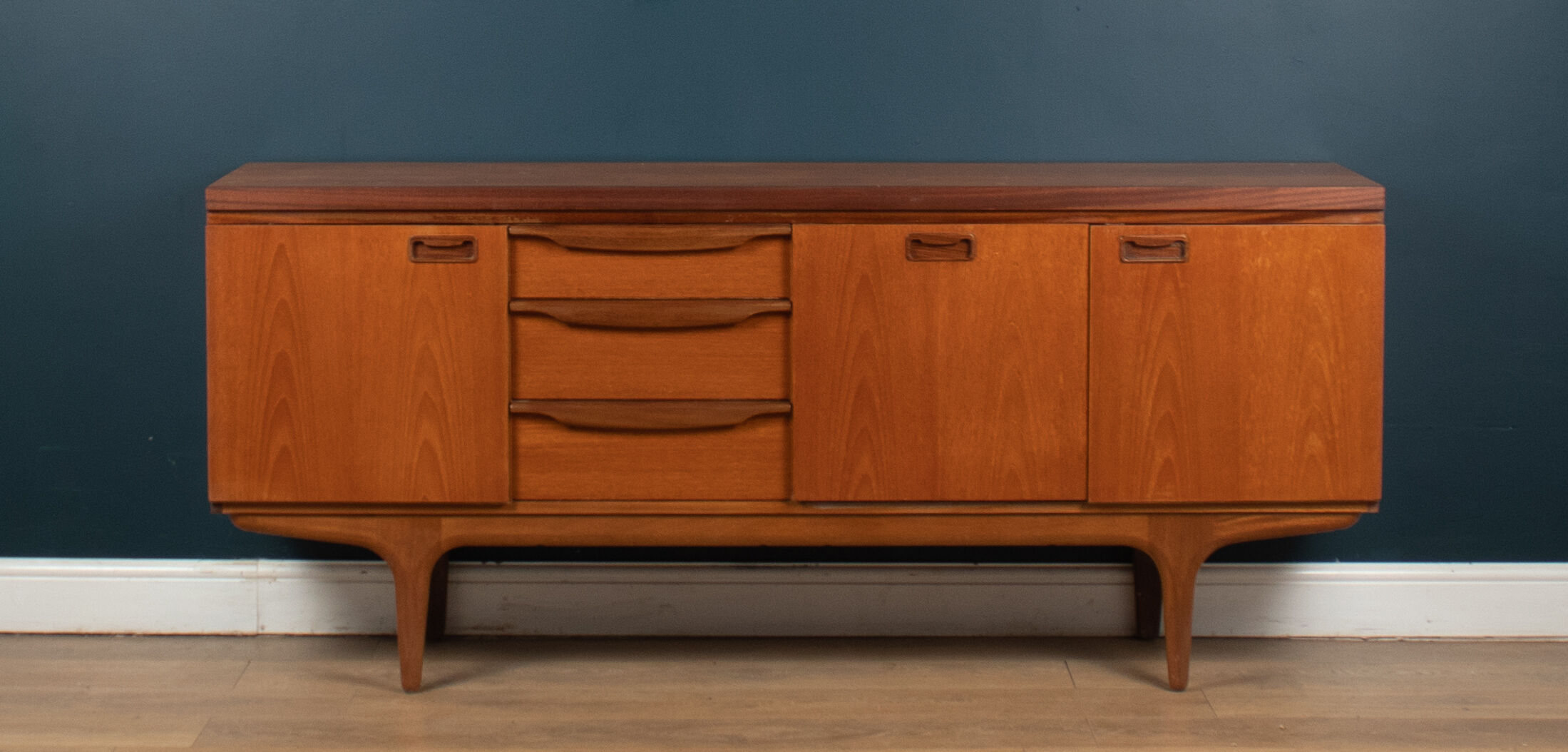 Retro teak 1960s Greaves & Thomas mid century sideboard
